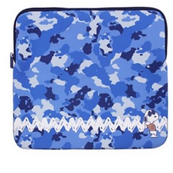 Peanuts Blue and White Camouflage Laptop Skin,laptop case,laptop protect… - Picture 9 of 9